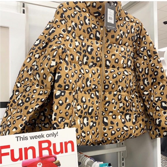 Leopard puffer jacket - Picture 3 of 3